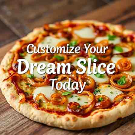Caramelized Onion Pizza - Customize Your Dream Slice Today